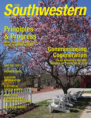 May 2021 Cover Image of Trees in Bloom