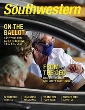 September 2021 issue cover image: Voter Registration